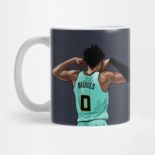 Miles Bridges Vector Back Mug